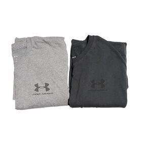 Under Armour Lot Cotton blend shirts Sz M